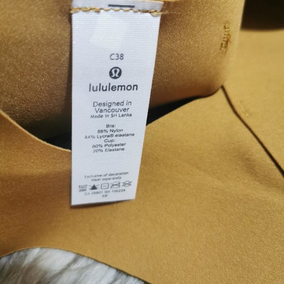 Lululemon Enlite Bra Zip Front Spiced Bron… - Picture 6 of 6